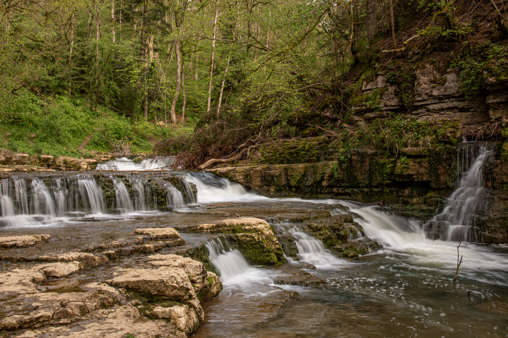 Bachlandschaft Schlichem Klamm