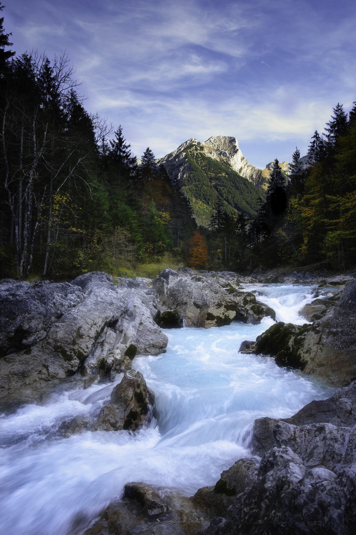 Bachlauf Alpenwelt Karwendel