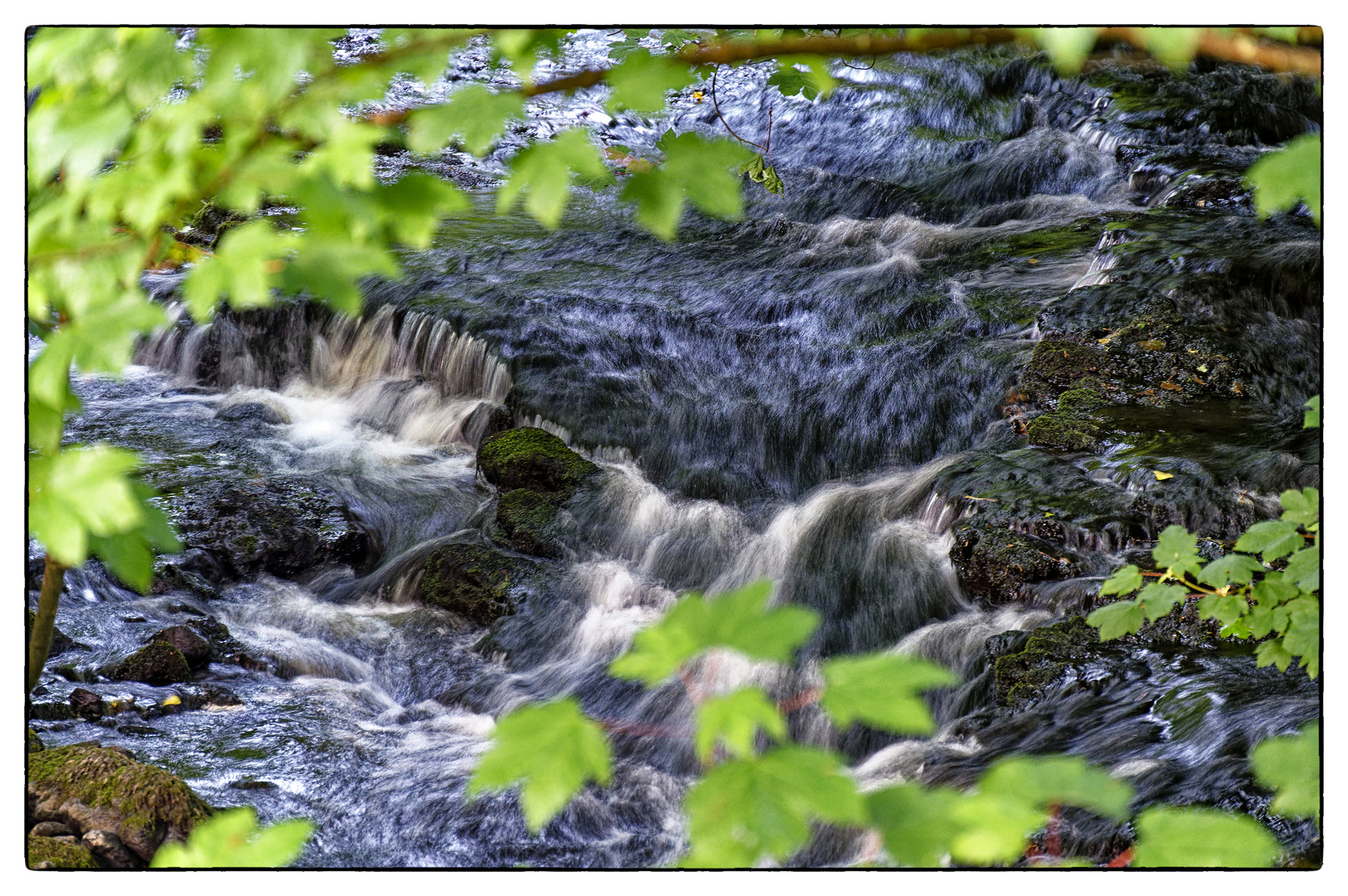 Bachlauf am Abbey Mill Wheel 