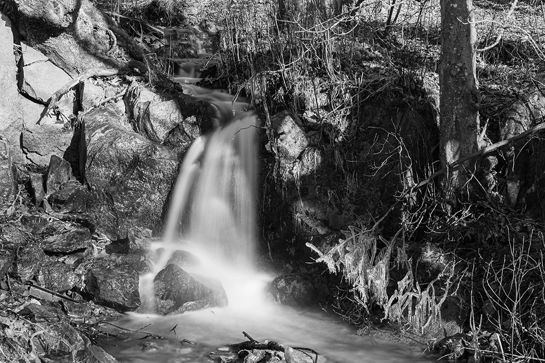 Bachlauf am Königshütter Wasserfall