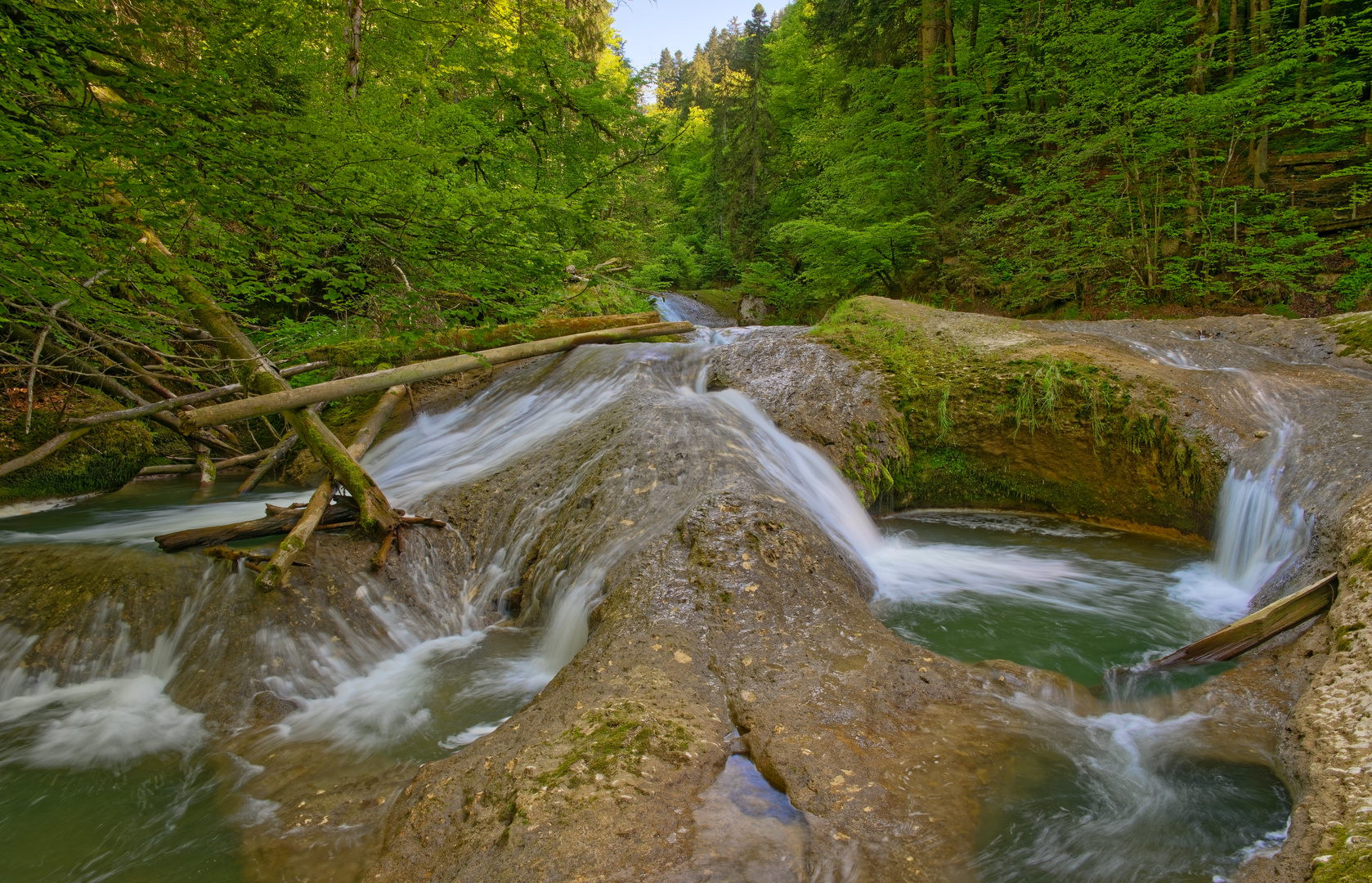 Bachlauf Eistobel, Allgäu