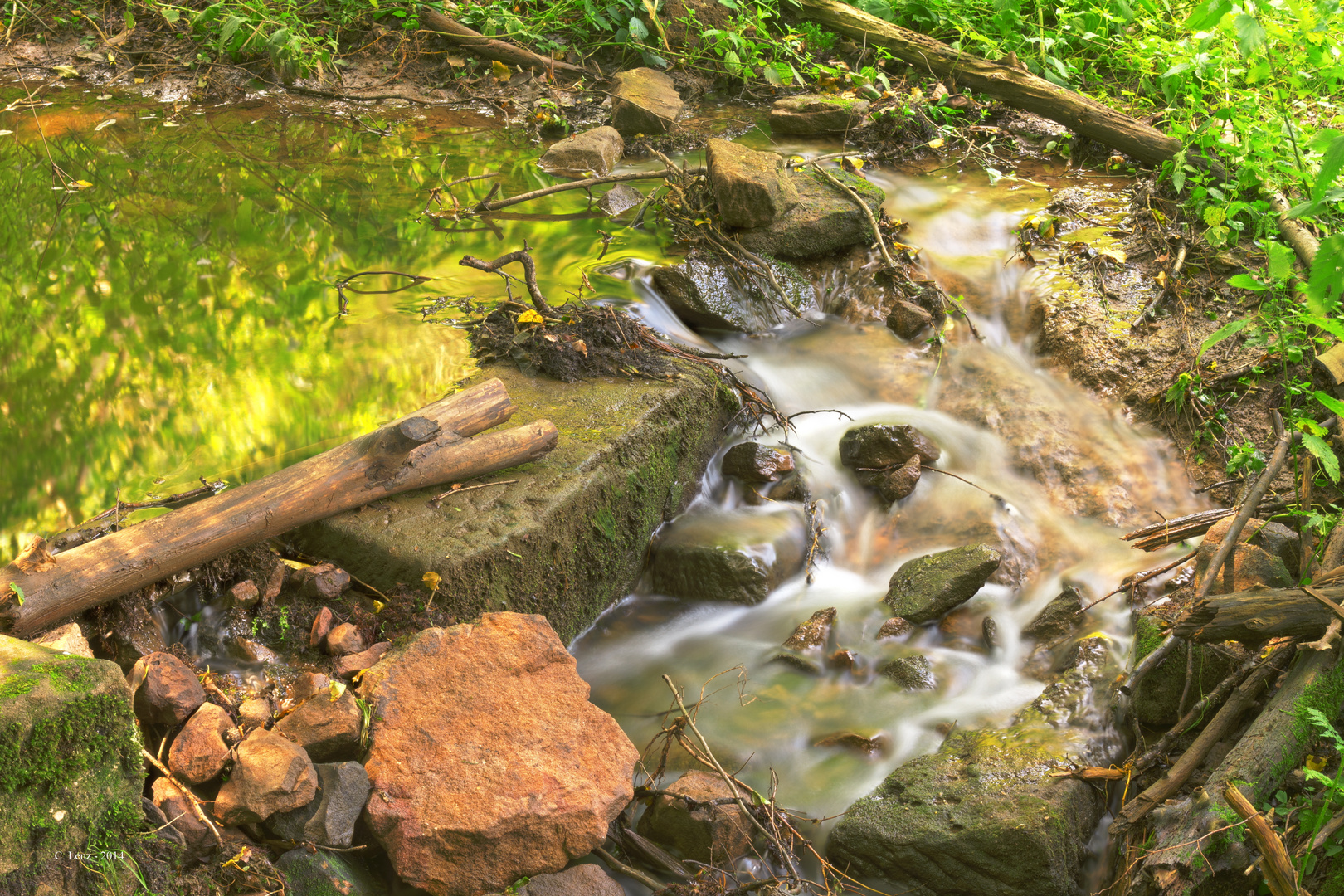 Bachlauf im Amseltal 2