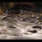 Bachlauf im Engadin