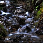 Bachlauf im Erzgebirge