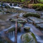 Bachlauf im Erzgebirge