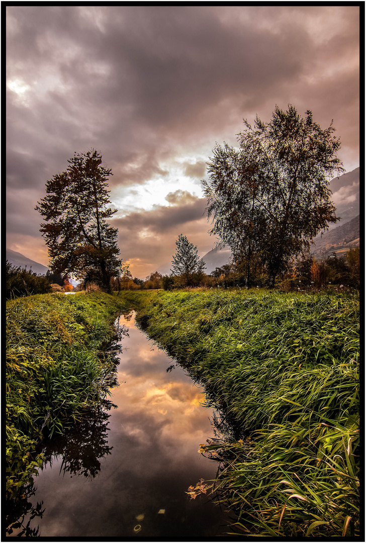 Bachlauf im Herbst