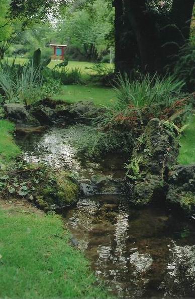 Bachlauf im Japanischen Garten Leverkusen