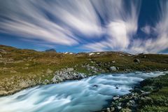 Bachlauf in mittel Norwegen