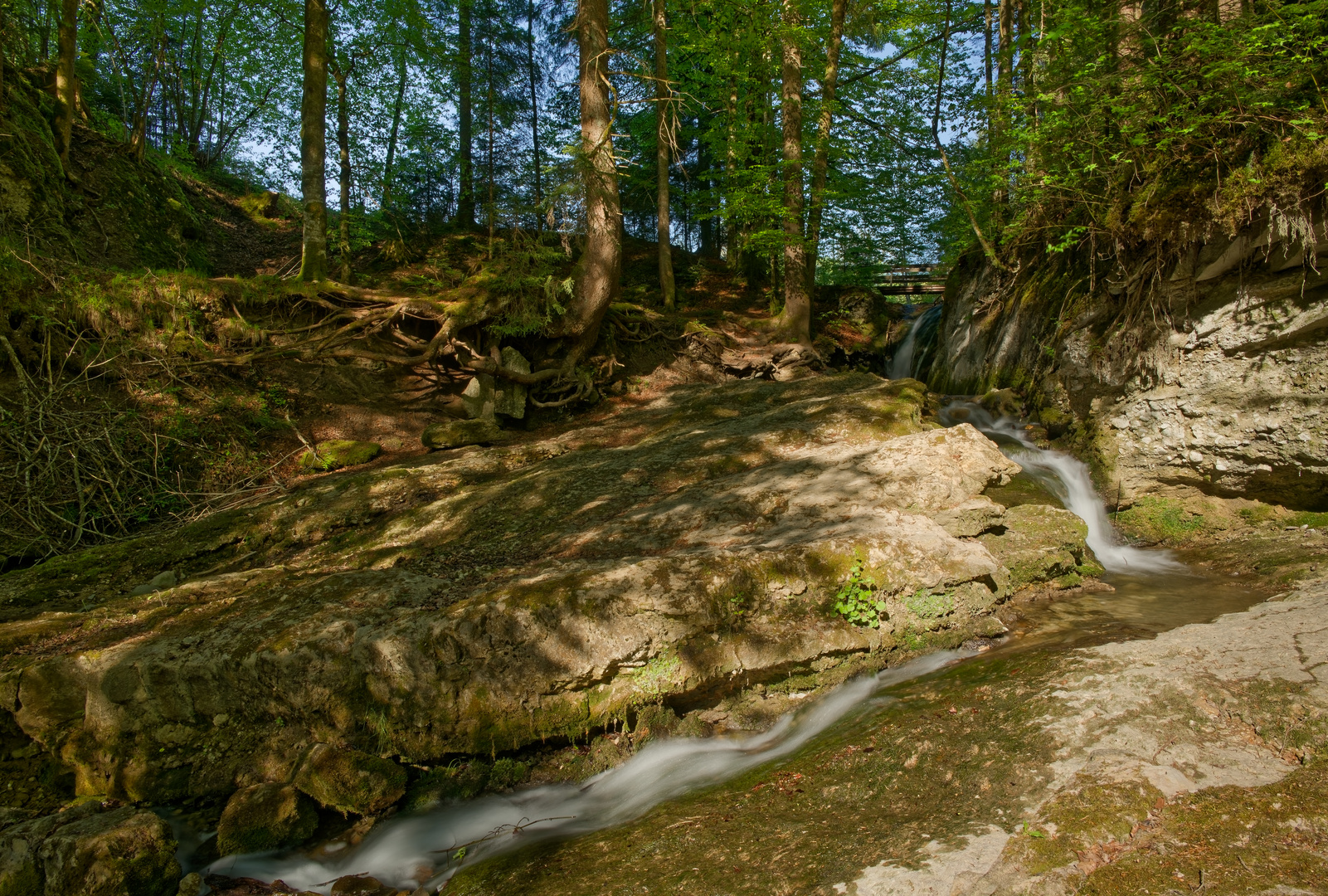 Bachlauf zum Geratser Wasserfall