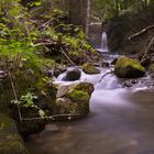 Bachlauf zum Hinanger Wasserfall 