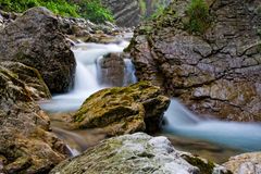 Bachlauf zum Lago di Tenno III ( Italien )