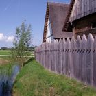 Bachritterburg Kanzach - die Palisade