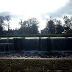 Bachwasserfall vor dem Ludwigsluster Schloss