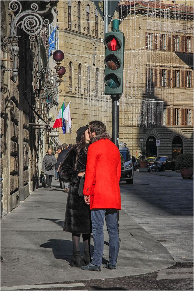 Bacio col "rosso"