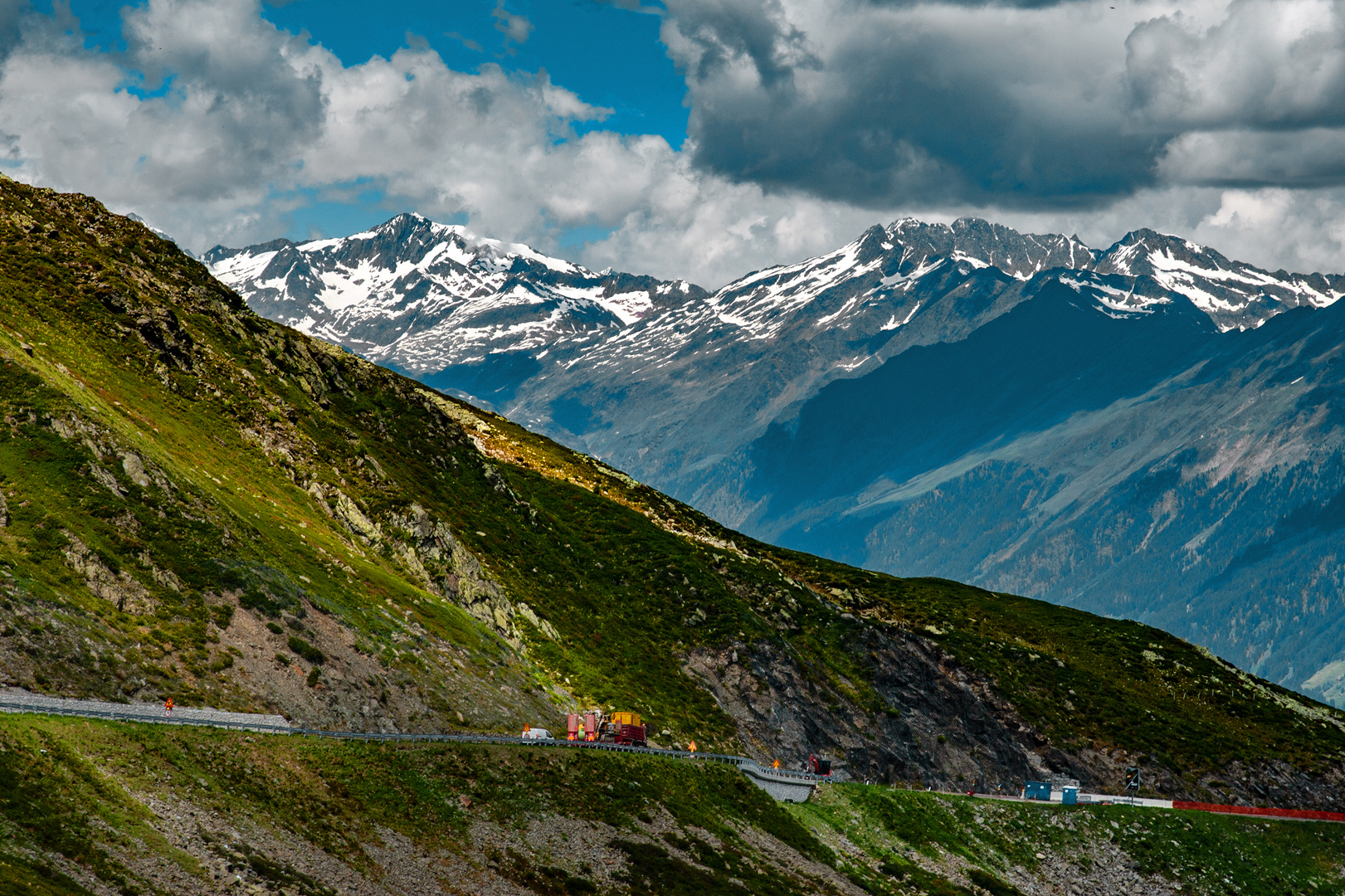 Back again over Penser Joch