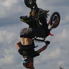 Back flip en mini moto