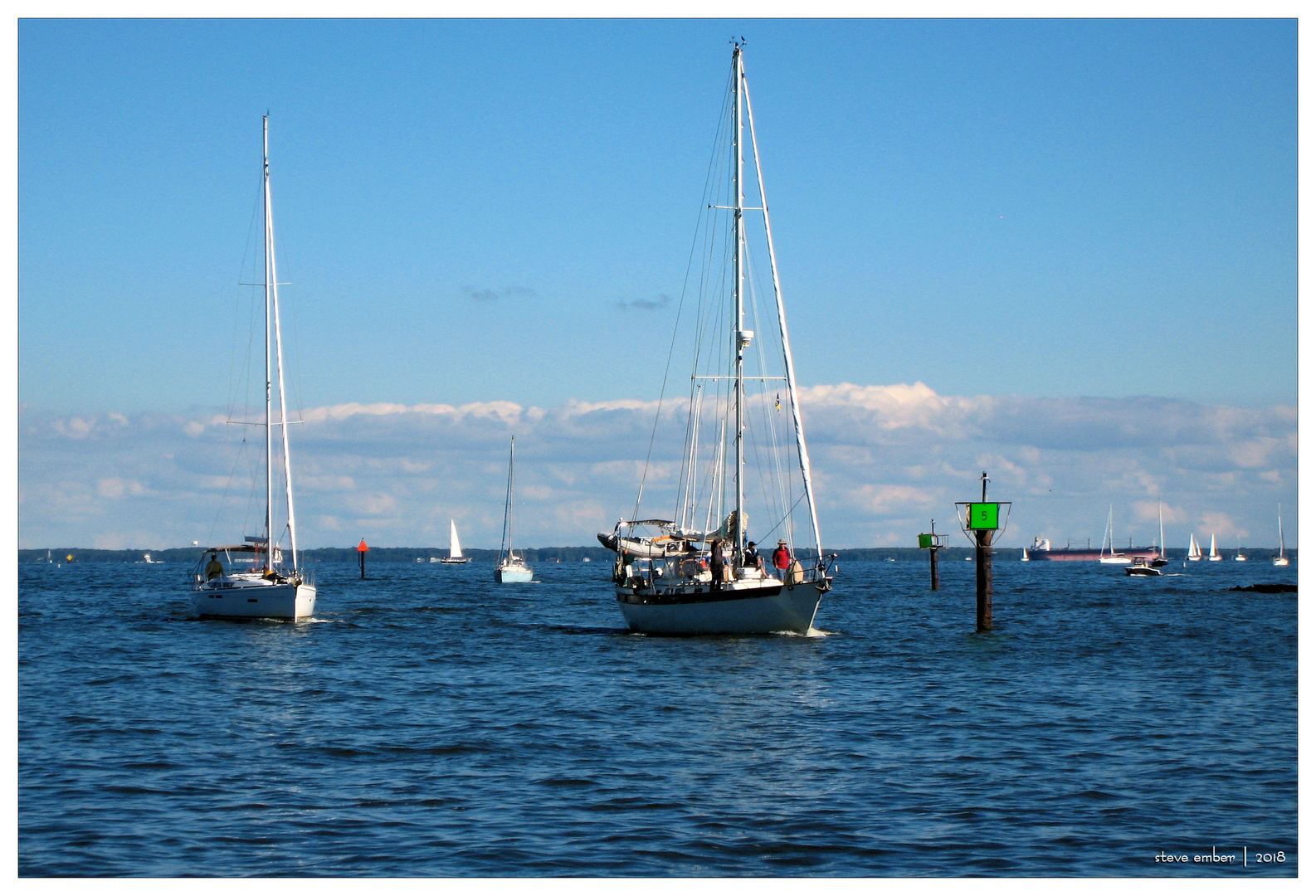 Back from a Sail - an Eastport Moment No. 5