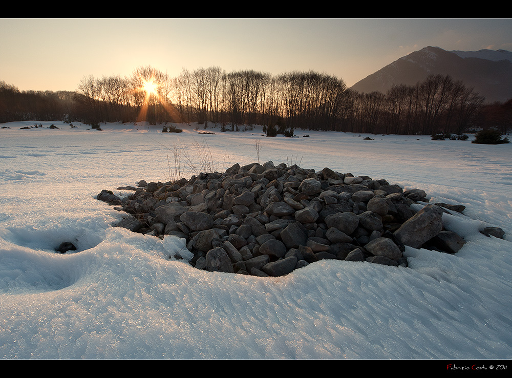 Back Light snow