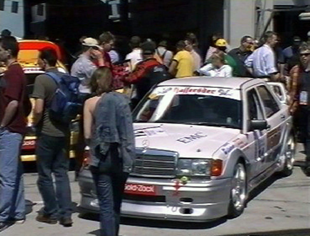 'back pages' 24h 2002 - Peter Brings, MB 190E, onboard :)