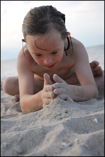 Backen mit Sand...