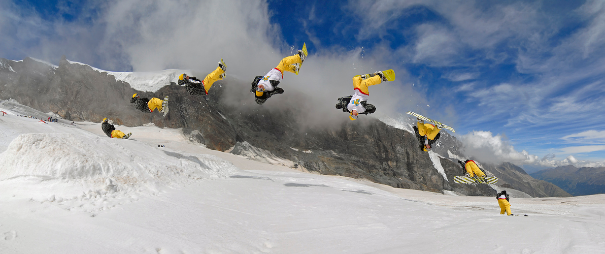 Backflip 180° T-Shirt-Show ;)