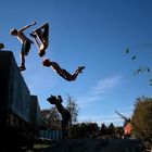 Backflip von meinem besten Freund