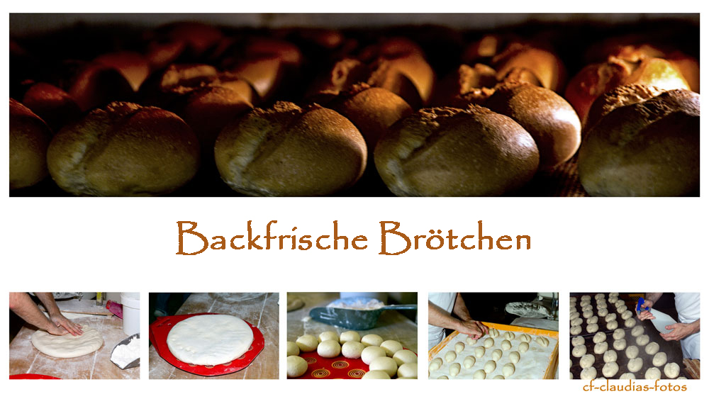 Backfrische Brötchen