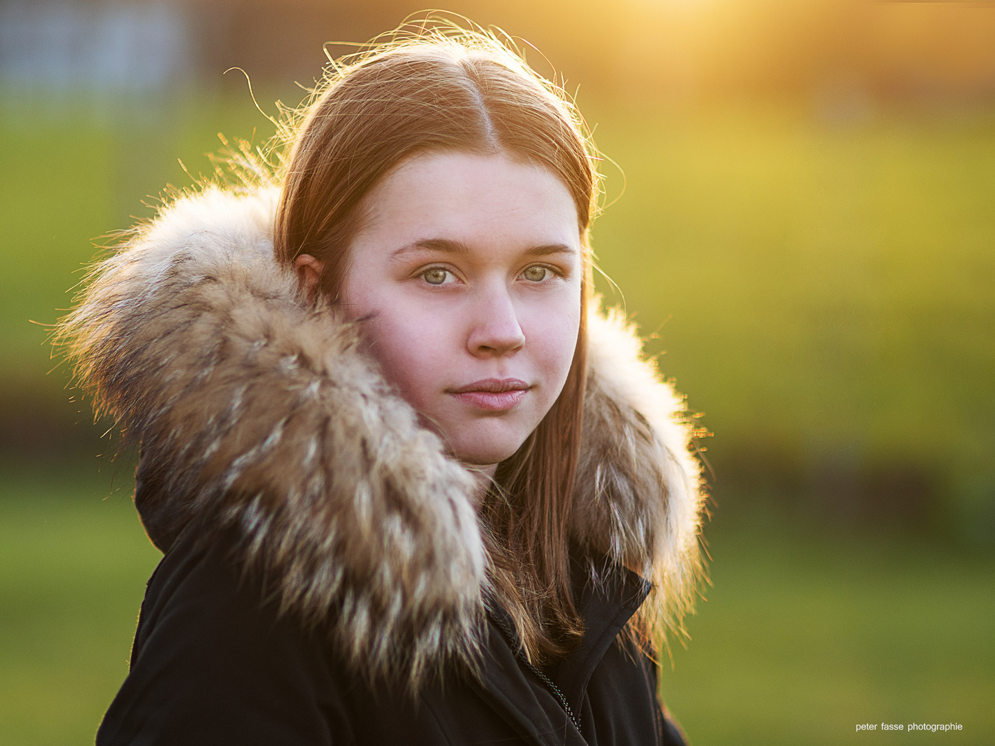 backlight girl