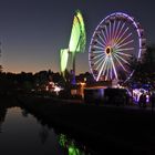 Backnang Strassenfest bei Nacht 