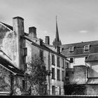 Backside of houses