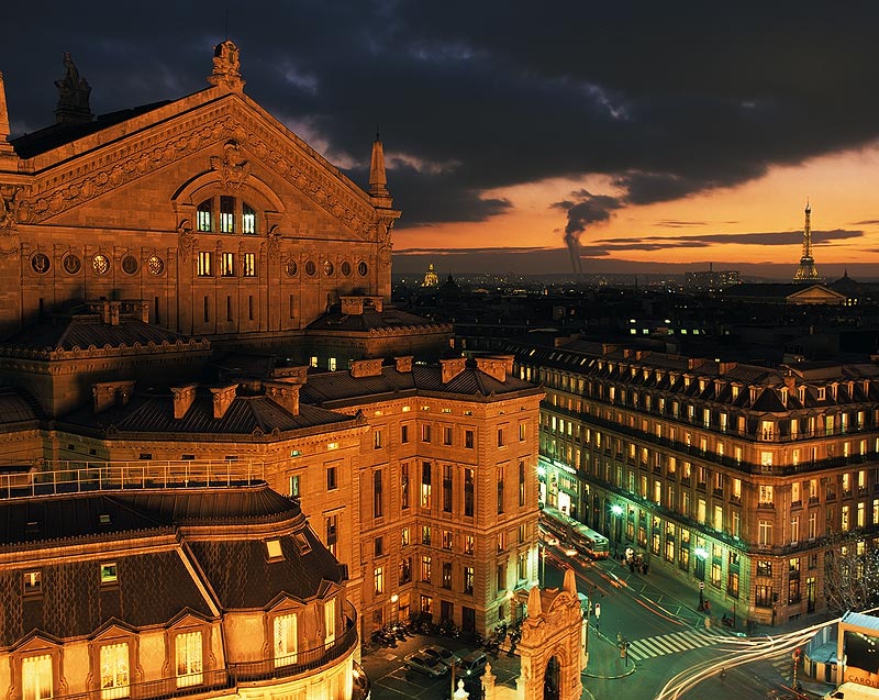 Backside of Opera Garnier