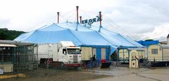 Backstage Zirkus Krone in Aachen