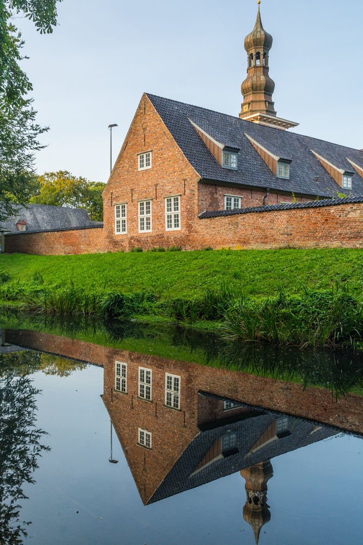 Backstein - Schloss Husum, Rückseite