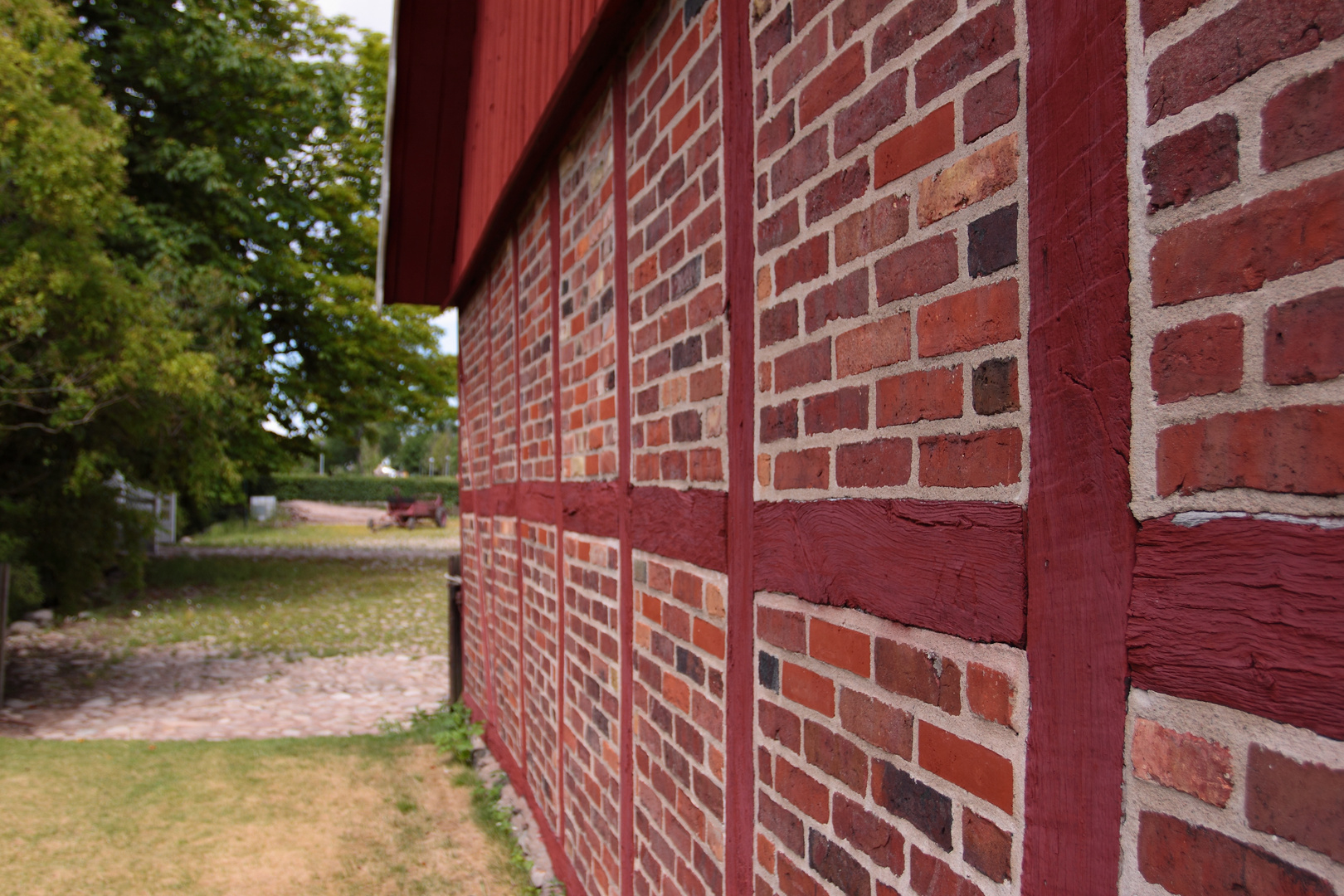 Backsteinmauer