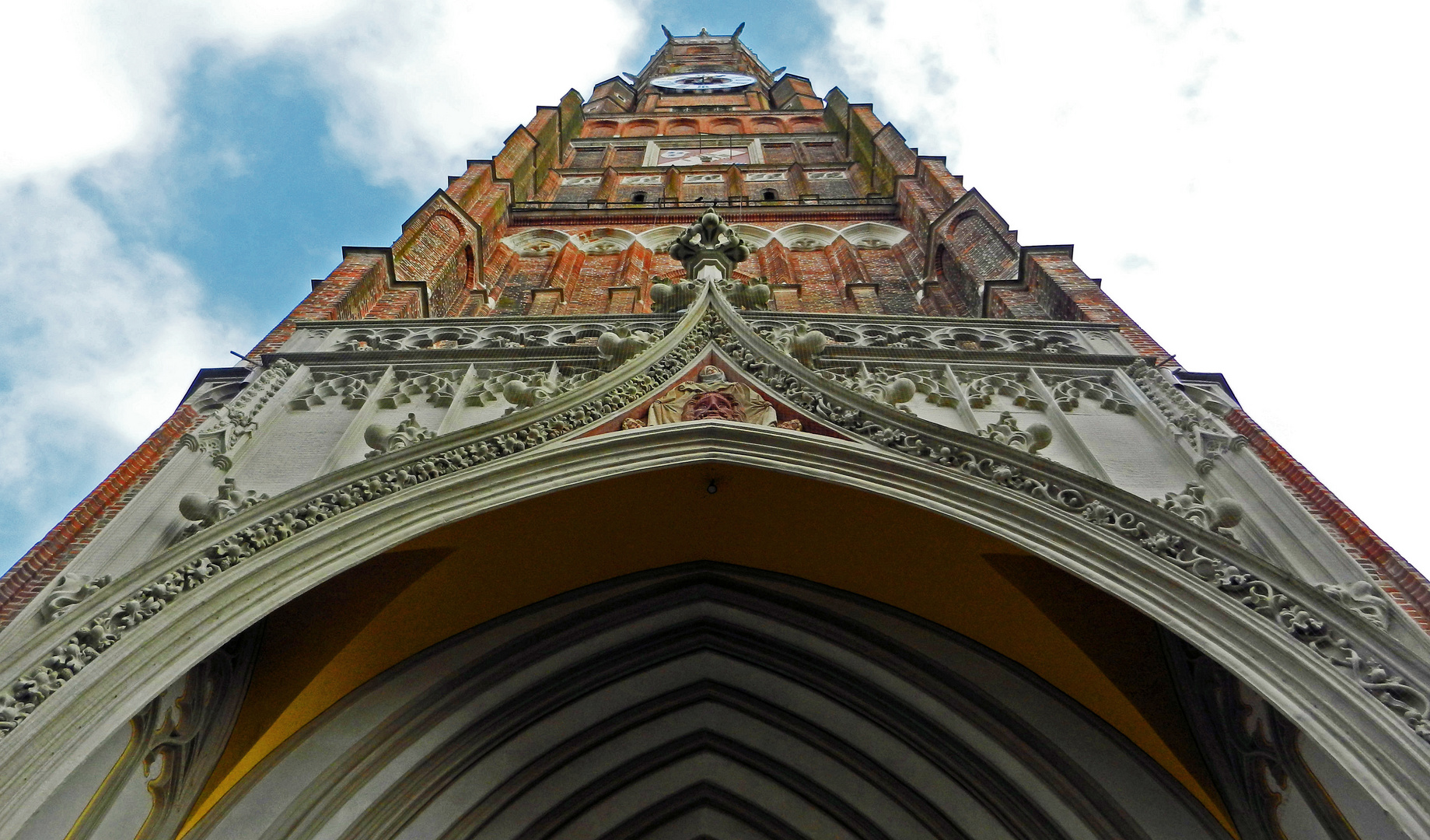 Backsteinturm Landshuter Martinskirche