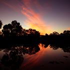 "Backwater" am Murray River