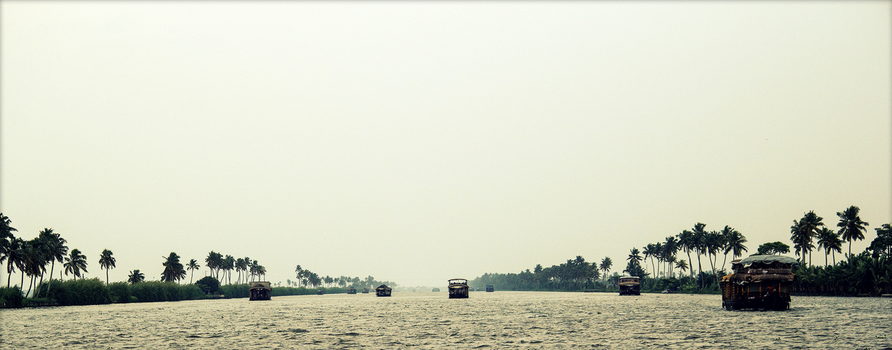 Backwaters in Kerala