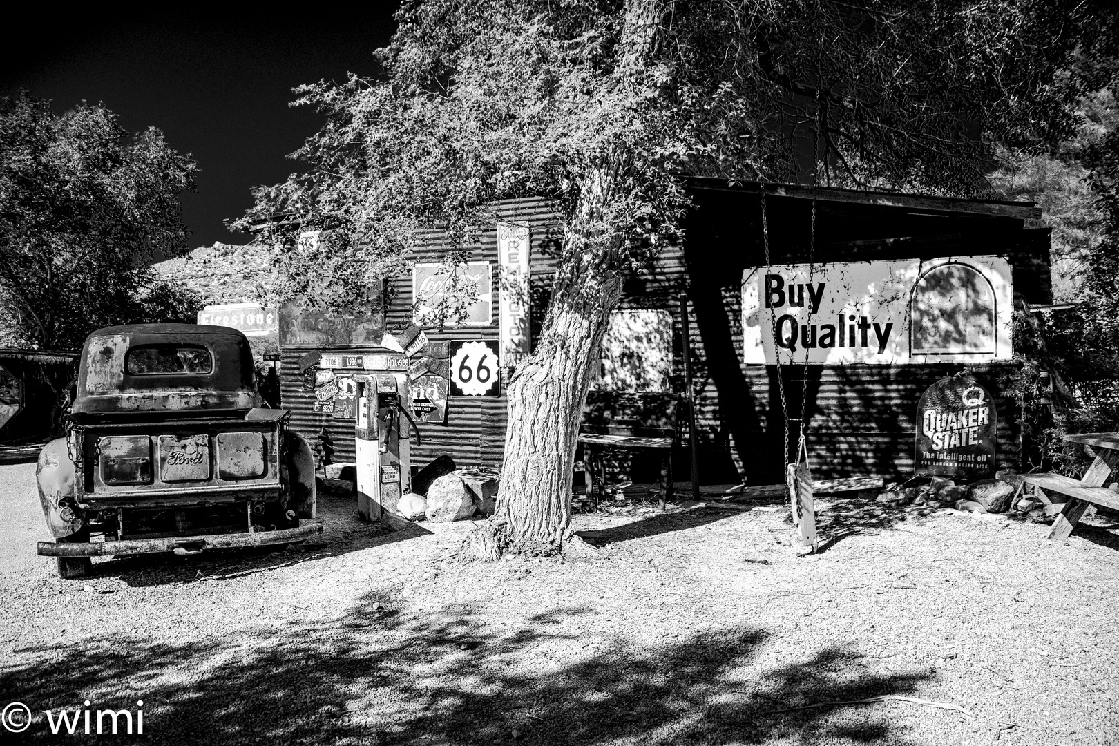 Backyard of Hackberry General Store, II