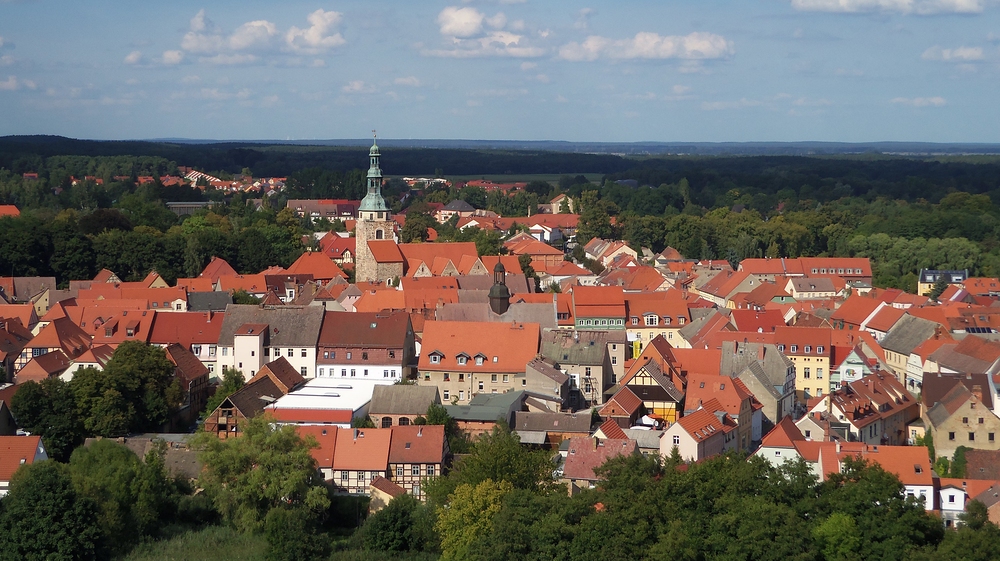 Bad Belzig - Blick von der Burg Eisenhardt