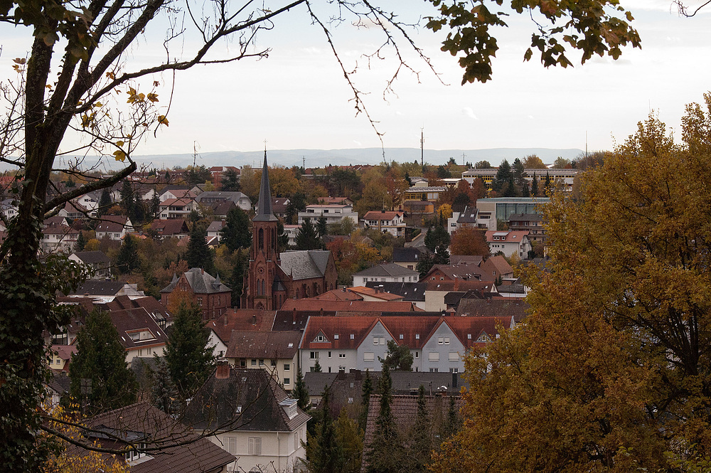 Bad Berzabern von oben