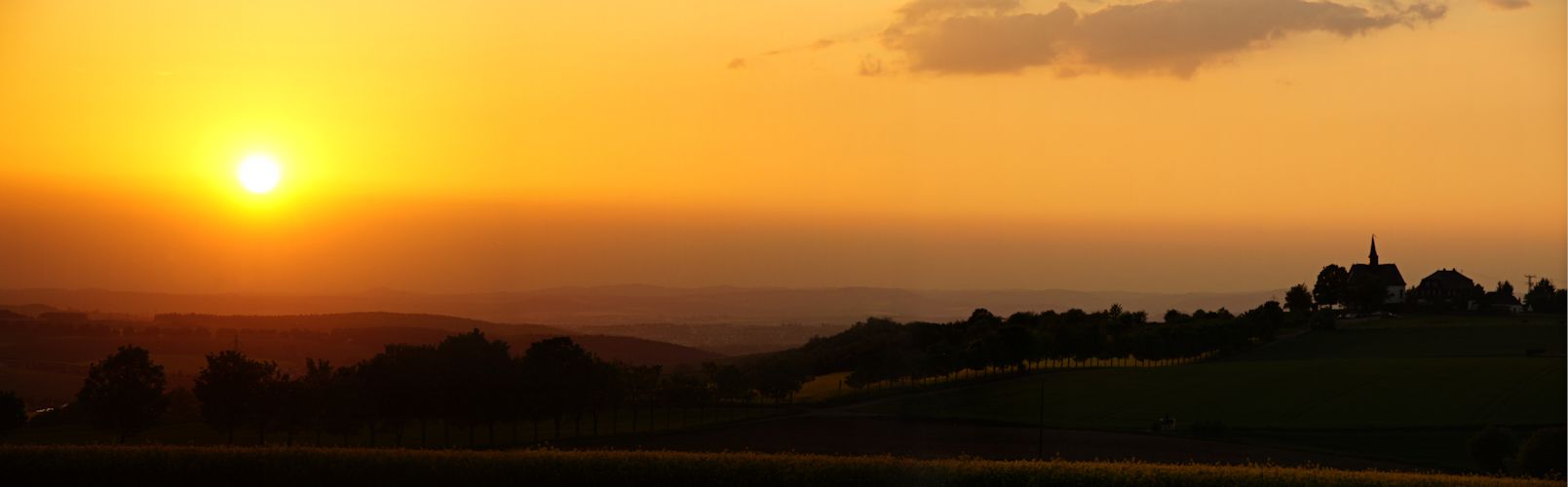 Bad Camberger Sonnenuntergang :-)