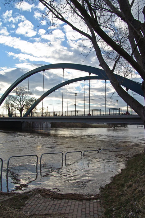 Bad Düben - Muldehochwasser April 06 (Bild1)