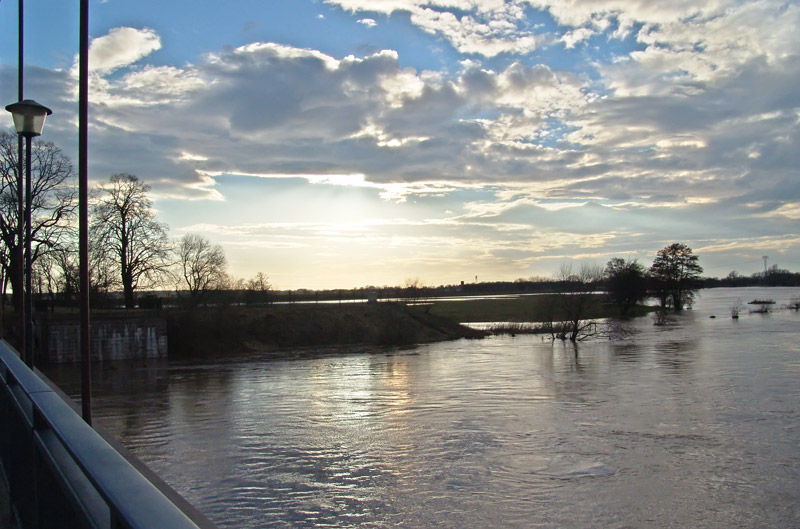 Bad Düben - Muldehochwasser April 06 (Bild2)