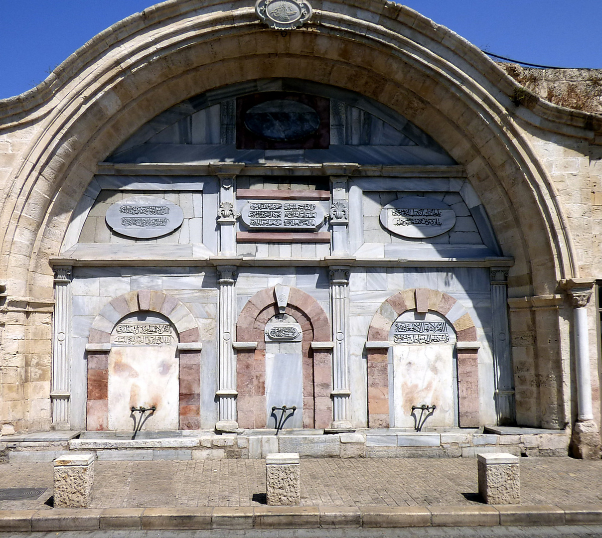 Bad einer Moschee in Jaffa