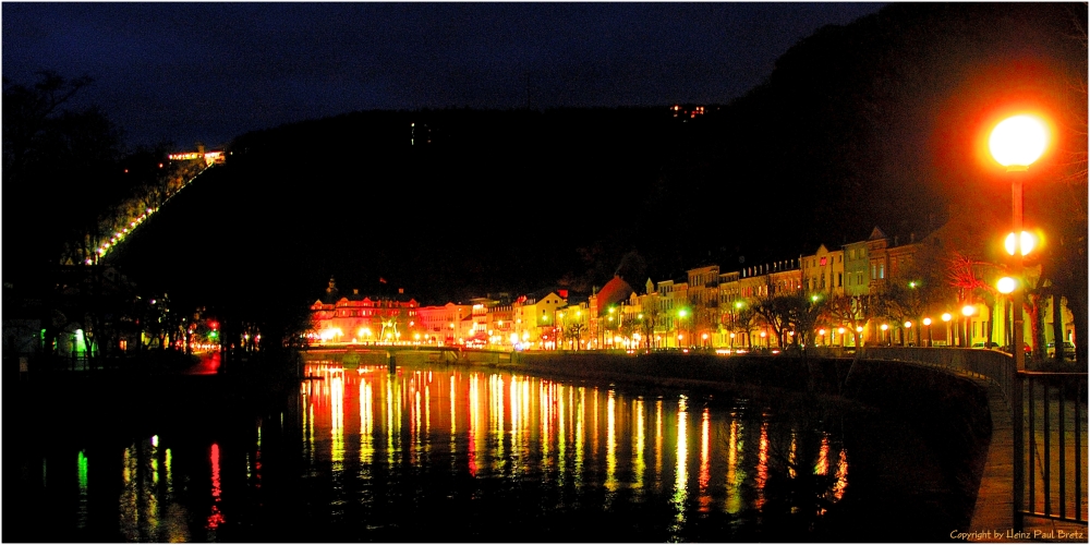 Bad Ems bei Nacht # 2