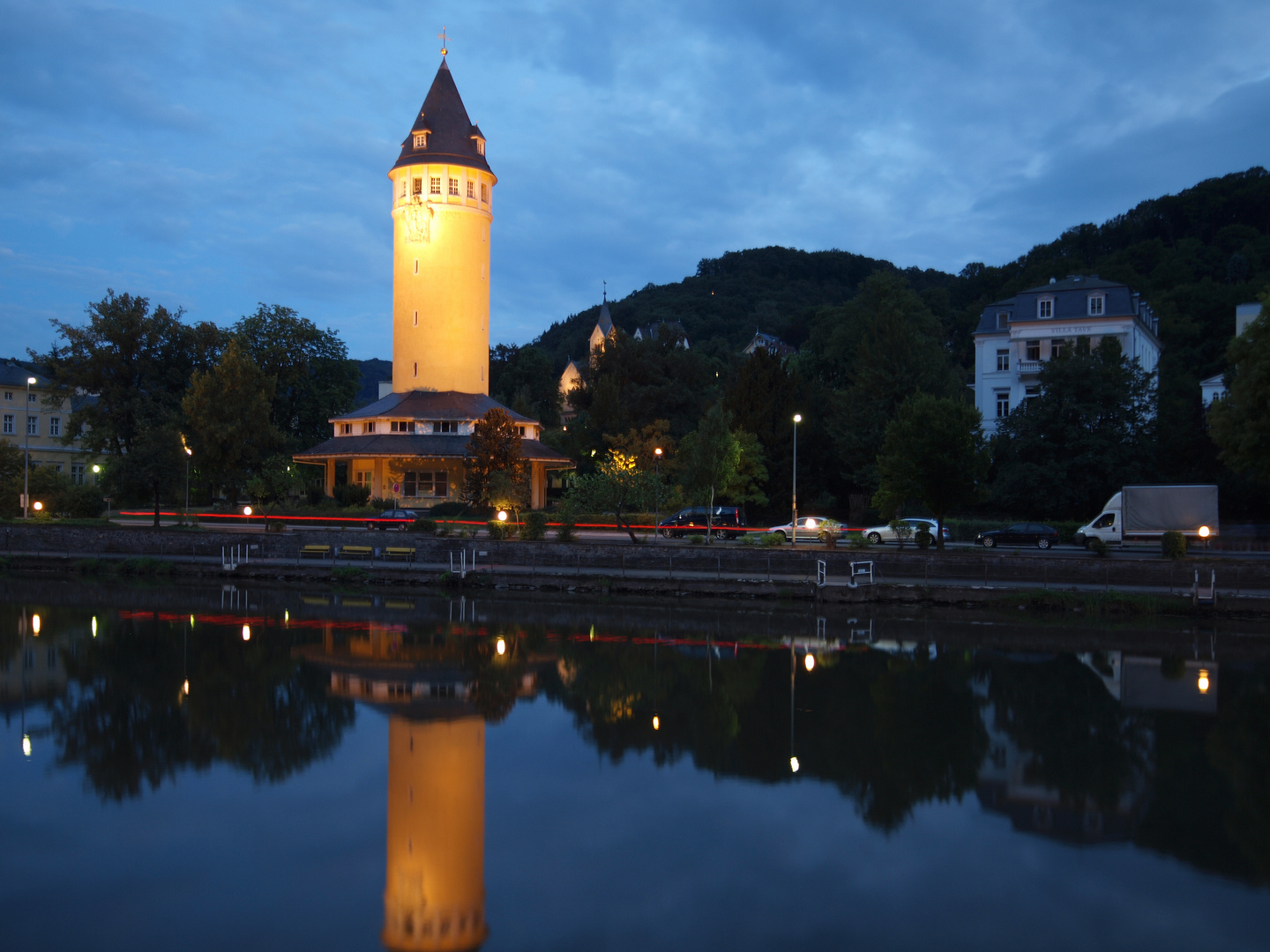 Bad Ems bei Nacht die 2te