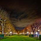 Bad Ems Kurpark zur Nacht