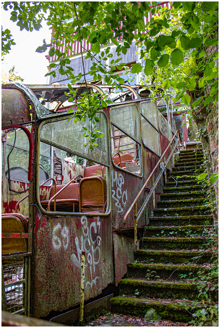 Bad Ems Malbergbahn  - Alte Bahn an der Bergstation