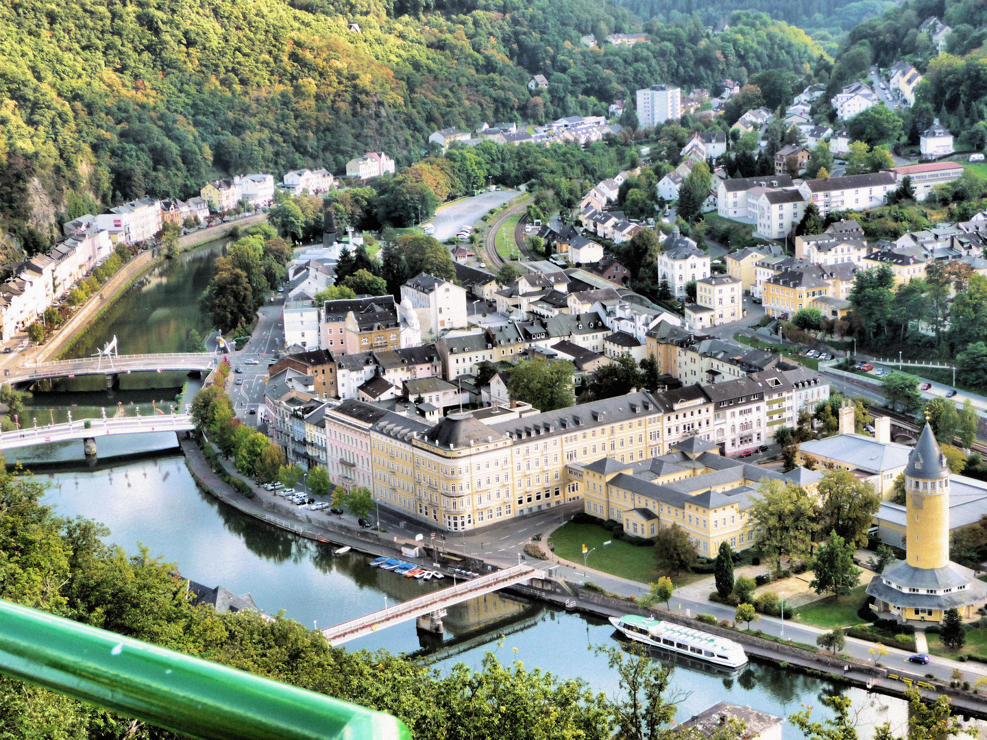 Bad Ems von oben 