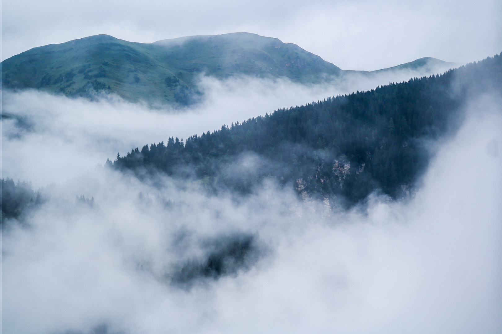 Bad Gastein im Nebel